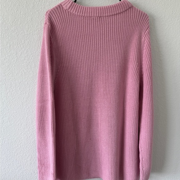 Talbots Pink Crew Neck Sweater - Picture 6 of 8